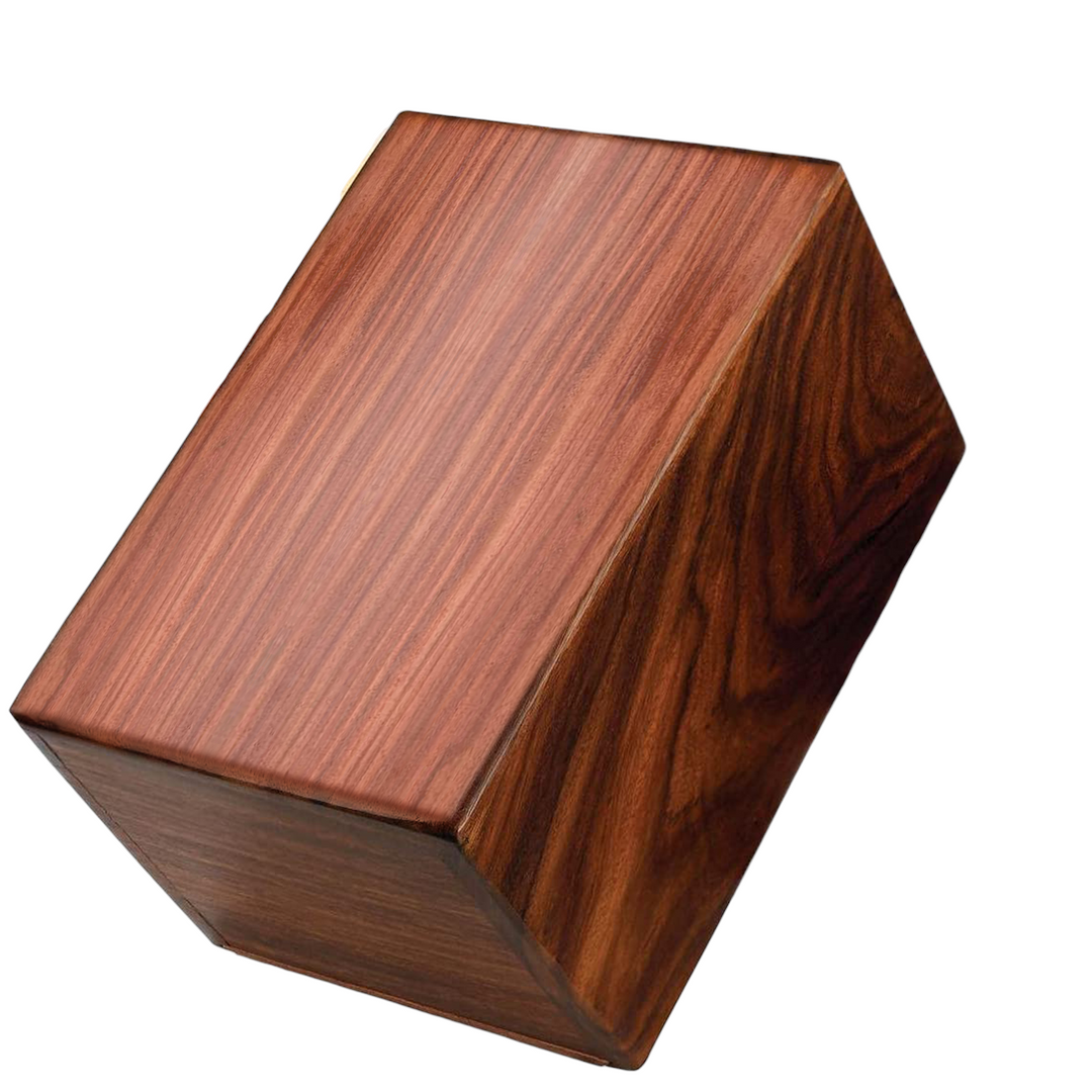 Solid Rosewood Cremation Urn For Human Ashes