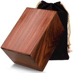 Load image into Gallery viewer, Large Classic Rosewood Cremation Urns | Adult Size Case of 6 160 Cubic Inch |Secure Bottom Closure | Ideal for Funeral Homes &amp;Memorial Services
