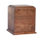 Load image into Gallery viewer, Cherry Wood Urns Wholesale:(Case of 6) Bulk Buy, Premium Quality, Funeral Urns for Home Supplies(Large)
