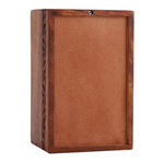 Load image into Gallery viewer, Border Engraved RoseWood Urn (Large size) Case of 6 Wholesale Urn
